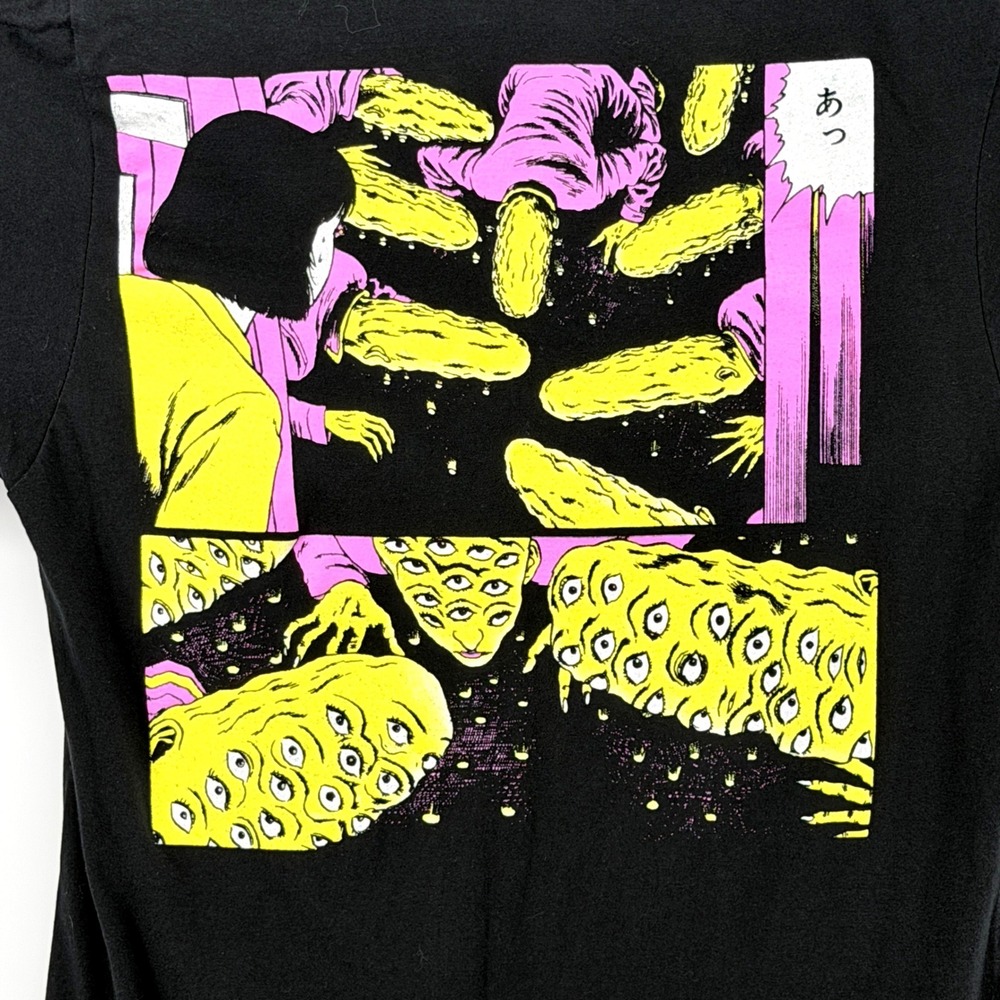 Junji Ito Collection T-Shirt Mens Small Black Good Horror Manga Graphic Tee - Picture 5 of 10